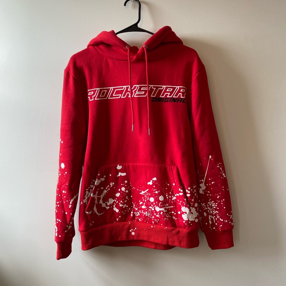 ROCKSTAR ORIGINAL - Hoodie in Red
